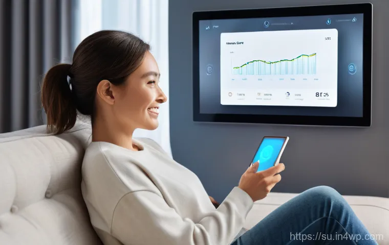 상황별 고객 소통의 성공 사례 - **Image Prompt 1: AI and Big Data for Personalized Customer Experience**
    A futuristic, cozy livi...