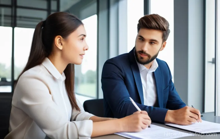 상황별 소통의 기본 원칙과 모범 사례 - **Prompt:** A confident, middle-aged male professional is standing in front of a large digital scree...