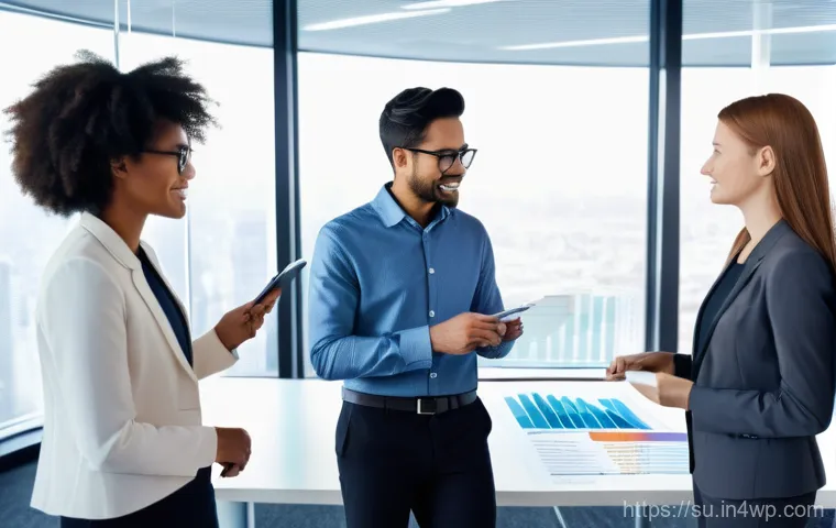 상황 분석을 통한 커뮤니케이션 최적화 - **Prompt 1: Decoding the Dynamics of Collaborative Communication**
    "A diverse group of five busi...